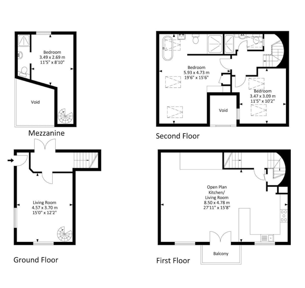 Converted Factory Loft Apartment Bristol Exterior foto
